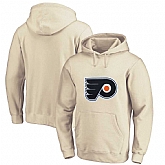 Men's Customized Philadelphia Flyers Cream All Stitched Pullover Hoodie,baseball caps,new era cap wholesale,wholesale hats